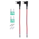 X AUTOHAUX 32V ミニ ヒューズ アダプター タップ ヒューズ キット 30A ブレード スタイル ヒューズ付き 車 ボート用 2セット(2)