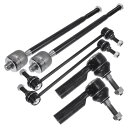 X AUTOHAUX フォードに対応マスタング2011-2014用のフロントサスペンションキットインナーアウタータイロッドエンドフロントスウェイバーリンク6個セ...