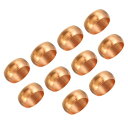 PATIKIL 12 mmチューブ外径 圧縮スリーブフェルール 5個 銅 フェルール継手 圧縮継手アソートキット 空気 水 ガス用
