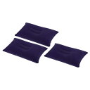 PATIKIL インフレータブル枕 3個 四角形 超軽量 キャ