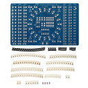 PATIKIL はんだ付け練習ボード 2セット 電子機器試作PCBボード DIY 溶接回路 ティーチングSMT LED点滅ライト 初心者 実験プロジェクト用