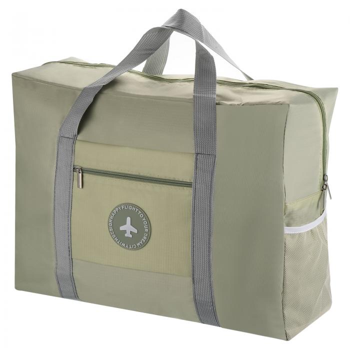 PATIKIL 折り畳み旅行バッグ キャリーバッグ 手荷物袋 防水 運動旅行用 緑 1