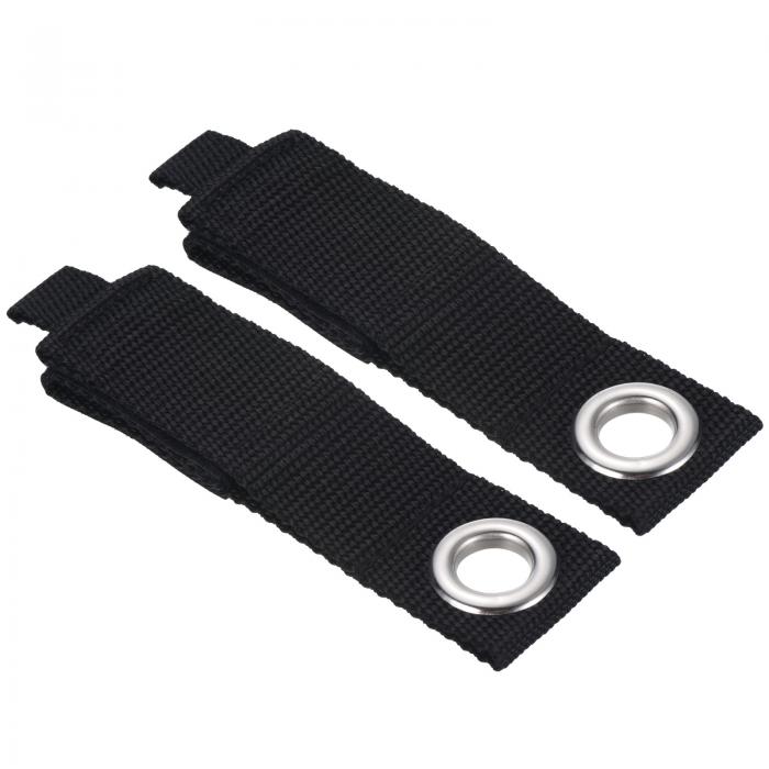 PATIKIL 延長コードホルダーオーガナイザー 260 mm 2個 面ファスナー 収納ストラップハンガー 電源ケー..