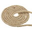 PATIKIL 1.2cm 4.5M マニラロープ ジュートロープ 黄麻縄 4鎖ねじれ 綱引きガーデン家庭装飾用