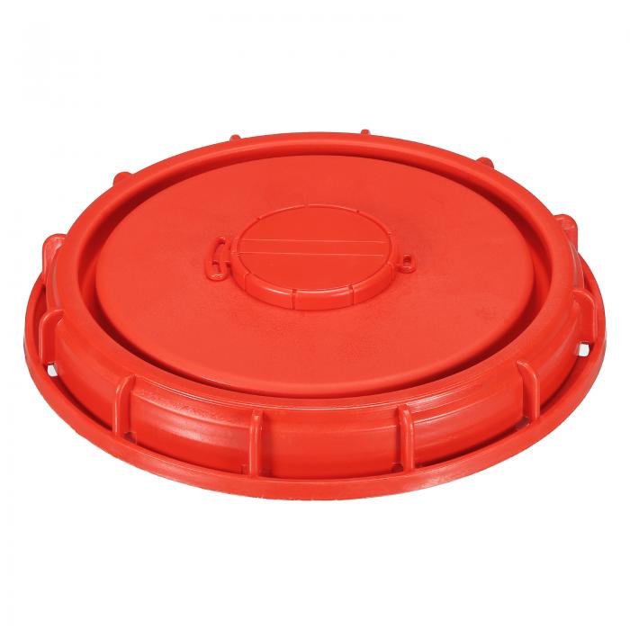 PATIKIL IBCトートリッドカバー 245 mm 通気穴付き IBC水液タンクキャップ 産業用 レッド