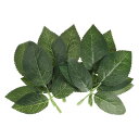 PATIKIL 13 x 13 cm 人工緑の葉 90個入り バルク緑の葉フェイクローズフラワーリーフフェイクリーフ ウェディングブーケリース装飾用