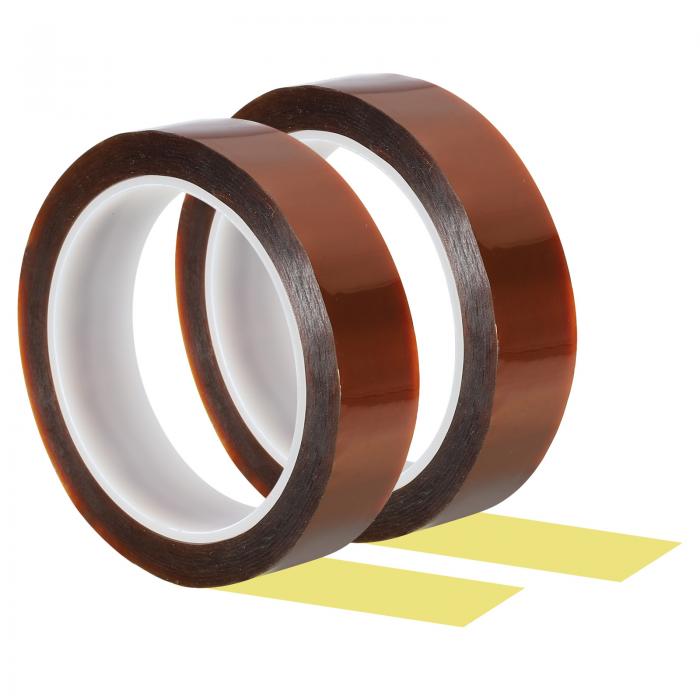 PATIKIL 25 mm グラフィックテープ 2個 ホワイトボードテープ ドライイレース ピンストライプテープ グリッドチャートマーキングDIYアート用 ブラ...