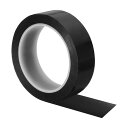 PATIKIL 30 mm グラフィックテープ ホワイトボードテープ ドライイレース ピンストライプテープ グリッドチャートマーキングDIYアート用 ブラック