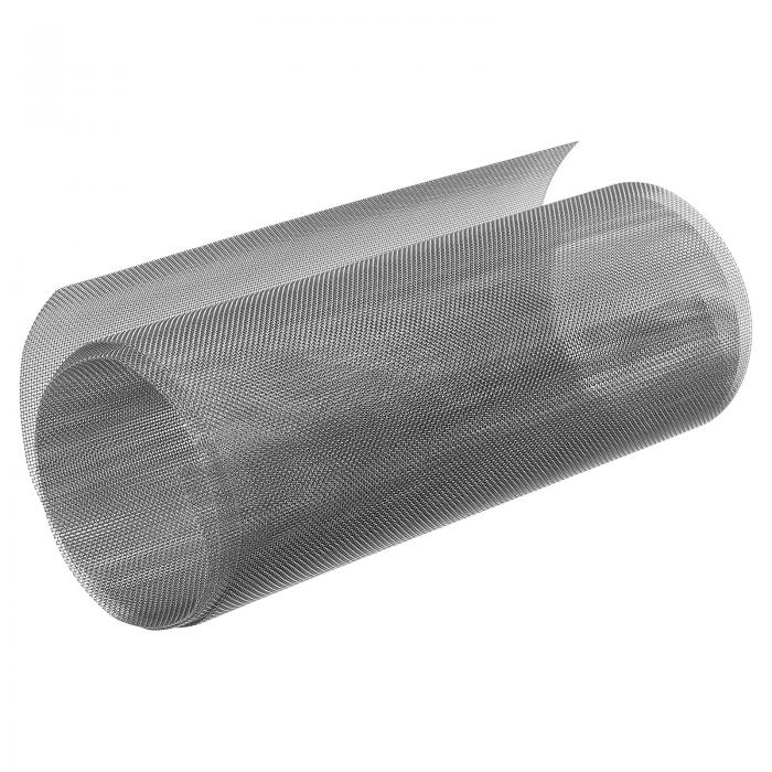 PATIKIL 30 x 100 cm ステンレス鋼織金メッシュ 20メッシュ セキュリティスクリーンメッシュシートワイ..