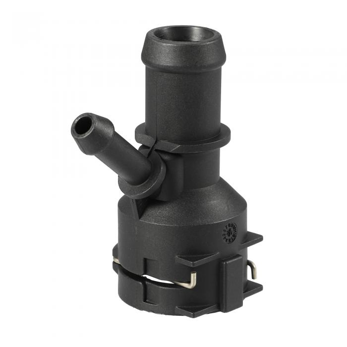 ACROPIX エンジン冷却水ホースコネクター アウディに対応 TTSに対応 ブラック 1個