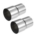 A ABSOPRO 排 気管アダプターコネクターレデューサー 内径64 mm-内径58 mm 排 気アダプター ユニバーサル 車 トラック ピックアップ用 耐久...