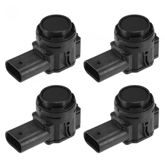A ABSOPRO PDCリバースパーキングアシストセンサー B MWに対応 330iに対応 2019-2021 耐久性 ABS プラスチック ブラック リアバ ンパーパーキングアシストセンサー 4個