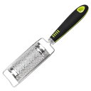 uxcell チーズグレーター ステンレス鋼 チーズおろし器 ハンドル付き ハンドヘルドチーズおろし器 パルメザンチーズ 野菜 生姜 にんにく レモン用