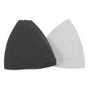 uxcell サンドペーパーフック 三角砂パッド 3-1/2"揺動多工具 炭化ケイ素 ウェット/ドライ使用 120グリット 8個入り