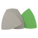 uxcell サンドペーパーフック 三角砂パッド 3-1/2"揺動多工具 炭化ケイ素 ウェット/ドライ使用 3000グリット 8個入り