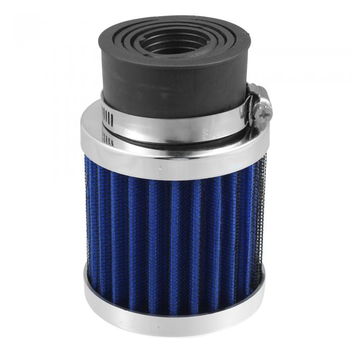 X AUTOHAUX オートバイのエアフィルター ユニバーサル エアフィルター ストレート Hon daに対応 Yam ahaに対応 Suzukiに対応 ATV SSR 28mm - 48mm 青