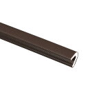 uxcell シールストリップ セルフ粘着シール フォーム製 ドア用 窓用 ブラウン 12mm x 9mm x 6.5 M