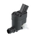 uxcell No.98510-2W500 Hyundaiに対応 San-ta Fe 2017-2022用フロントガラス ウォッシャー ポンプ アセンブリ Hyundaiに対応 Tucson 2021-2022用 ウインドシールド ウォッシャー モーター 耐久性 プラスチック 1 個 ブラック