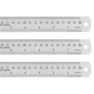 uxcell 롼顼30cm᡼ȥˡѸ구ɽդʶ°구åȡľ구ߥ구¬ġ롡¬̿ѡ3