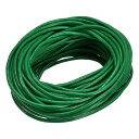 uxcell 丸いレザーコード 長さ10m 直径2mm おりものベルト 財布 バッグ 靴ひも DIY 工芸品 腕輪作り ダークミドリ