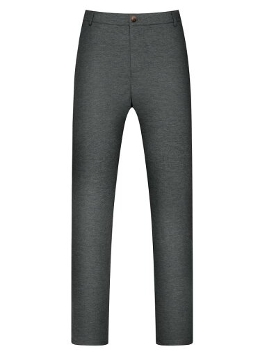 Lars Amadeus ロングパンツ ビッグアンドトール ストレッチ フラットフロント フォーマル ビジネス ドレスパンツ メンズ グレー 46 Lars Amadeus ロングパンツ ビッグアンドトール ストレッチ フラットフロント フォーマル ビジネス ドレスパンツ メンズ グレー 46