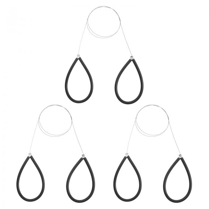 uxcell ワイヤー粘土泥切断ツール ワイヤークレーカッター カーリーカットオフツール チーズ生地切断ツ..