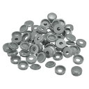 uxcell ヒンジ付きネジカバーキャップ プラスチック 折りネジスナップカバー ワッシャーフリップネジ保護カバー 6mm M4 M5 M6 ネジ用 200個入...