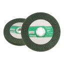 uxcell カットオフホイール 107 x 1.2 x 16 mm 薄い 金属 ステンレス鋼 高速クリーン カッティングディスク カッティングホイール 金属砥石 アングルグラインダー用 グリ ーン 10個