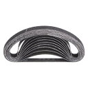uxcell サンディングベルト 10 x 330 mm ベルトサンダーペーパー 80グリット 炭化ケイ素サンドペーパーベルト サンディング 研磨 メタル 木 ...