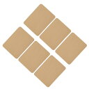 uxcell アイロン接着ワッペン 生地補修パッチ アイロン接着布 衣類の補修 ズボン バッグの穴補修装飾用 6個 カーキ 125x95 mm