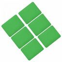 uxcell アイロン接着ワッペン 生地補修パッチ アイロン接着布 衣類の補修 ズボン バッグの穴補修装飾用 6個 グ リーン 125x95 mm