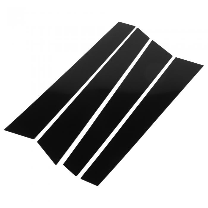 X AUTOHAUX フロントガラスBピラートリム 外装ガーニッシュ フロント リア 左右 Porscheに対応 Panamera 2017-2021に対応 ブラック 4個