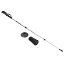 PATIKIL トレッキングポール 折りたたみ式ハイキングポール 63 cm-135 cm 伸縮式折りたたみ杖 マッドバスケット付き アルミニウム合金 屋外 ハ...