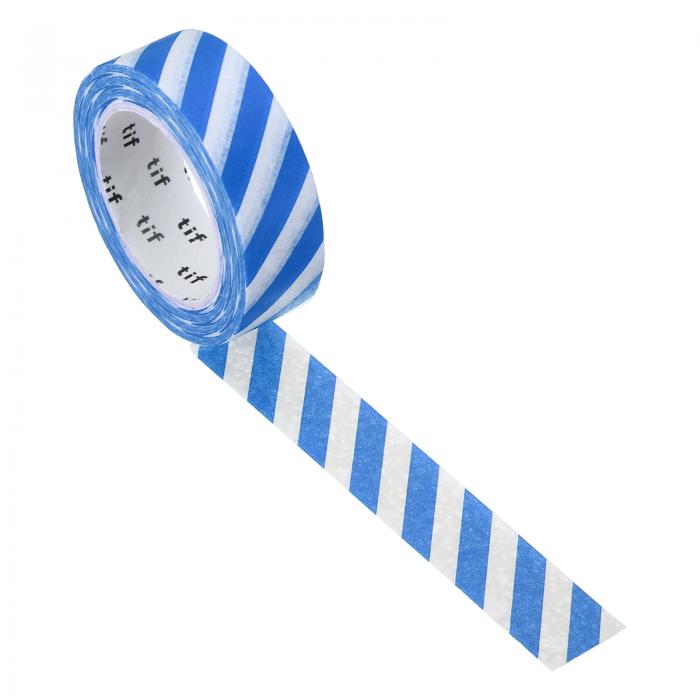 PATIKIL ホログラフィック和紙テープ 15 mm x 10 M 1ロール 自己接着 ストライプパターン マスキングシ..