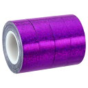 PATIKIL スパークルグリッターテープ 15 mm x 5 M 4個 ホログラフィックアート プリズムマスキングテープ 自己接着 DIYアートクラフトラッピ...