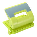 PATIKIL 6 mm 2穴ペーパーパンチ 金属穴あけ器 8枚パンチ可能 調節可能な穴あけパンチ オフィス ホーム用品用 イエロー