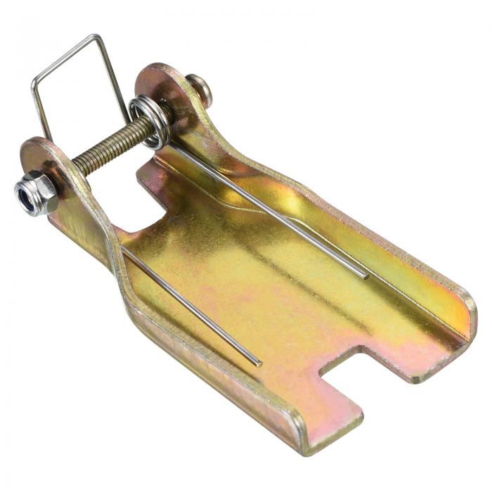 PATIKIL 3 Inch フック安全ロックキット メタル 牽引レシーバ フック 交換 U字フックトレーラ シルバー色