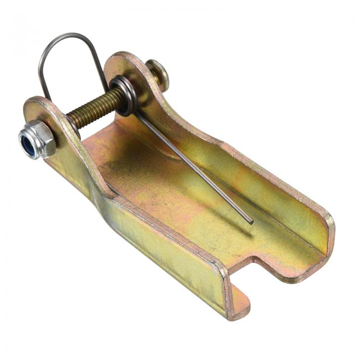 PATIKIL 59mm フック安全ロックキット メタル 牽引レシーバ フック 交換 U字フックトレーラ シルバー色