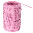 PATIKIL 50 M フローラルバインドワイヤー ラップ麻ひも 2 mm 花屋ワイヤー 鉄ワイヤー ペーパーカバー つるラッピング バインディングワイヤー ...