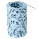 PATIKIL 50 M フローラルバインドワイヤー ラップ麻ひも 2 mm 花屋ワイヤー 鉄ワイヤー ペーパーカバー つるラッピング バインディングワイヤー ...