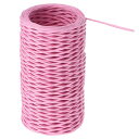 PATIKIL 50 M フローラルバインドワイヤー ラップ麻ひも 1 mm 花屋ワイヤー 鉄ワイヤー ペーパーカバー つるラッピング バインディングワイヤー ...