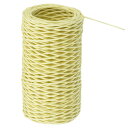 PATIKIL 50 M フローラルバインドワイヤー ラップ麻ひも 1 mm 花屋ワイヤー 鉄ワイヤー ペーパーカバー つるラッピング バインディングワイヤー フラワーブーケ用 クリーム