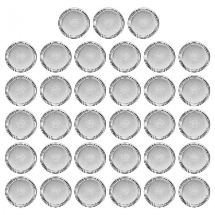 PATIKIL 19 mm プラスチック 本バインディングディスク 22個 ディスクバウンド 拡張ディスク メッキ ラウンド バインダーリング DIY ノートブック プランナー用 シルバー