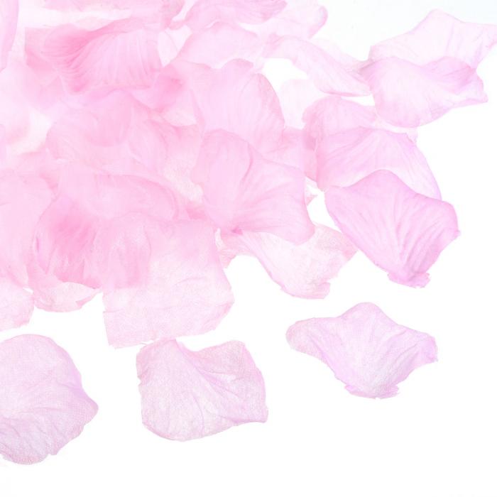 PATIKIL 人工バラ花びら 2000個 フェイクフラワー シルク花びら 装飾用品 記念日 結婚式 パーティーイベント装飾用 ライトピンク
