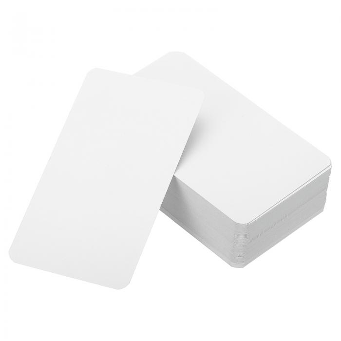 PATIKIL 90 x 54 mm ブランクペーパー名刺 90個 小型インデックス フラッシュ カード 言葉メッセージノートカード ミニ紙タグ DIY ギフト...