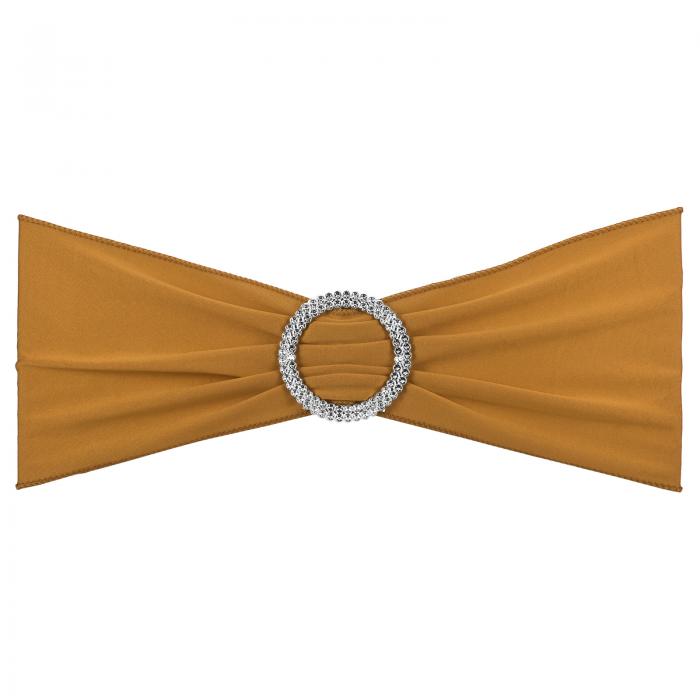 PATIKIL 35 x 13 cm ストレッチチェアサッシュリボン 25個 弾性チェアバンドサッシュ バックルスライダ..