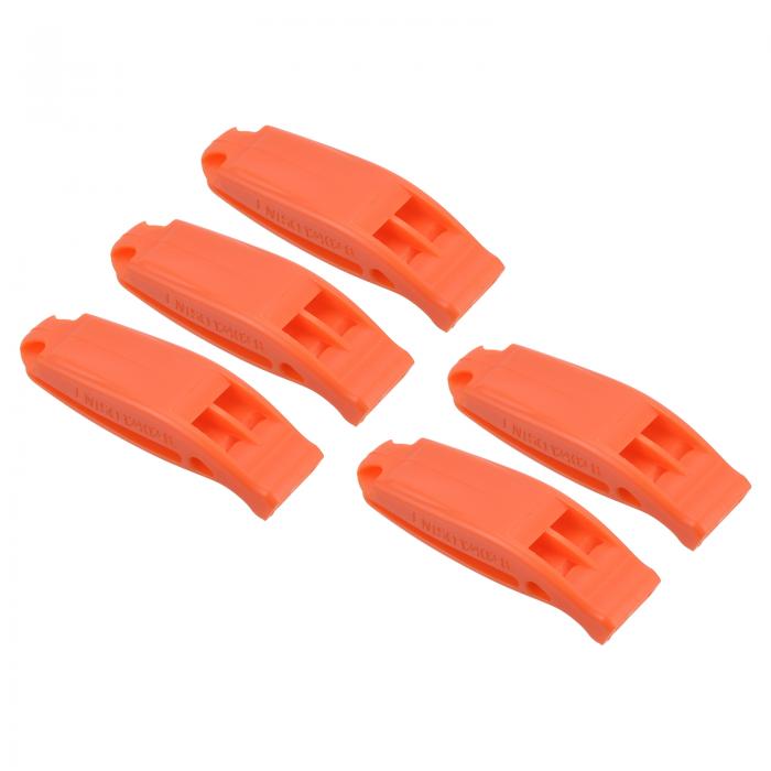 PATIKIL 緊急ホイッスル 5個 安全ホイッスル ストラップ付き 超大音量 マリンウォーター 生存ホイッス..