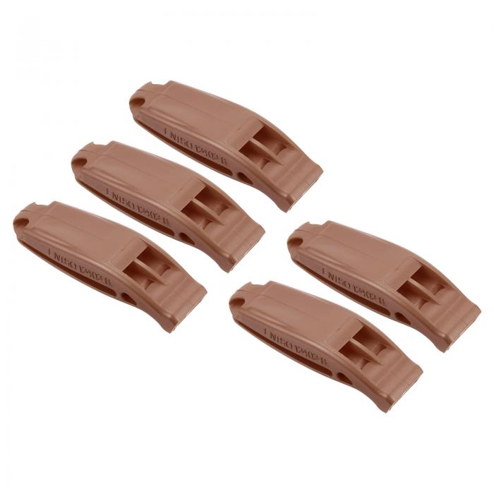 PATIKIL 緊急ホイッスル 5個 安全ホイッスル ストラップ付き 超大音量 マリンウォーター 生存ホイッス..