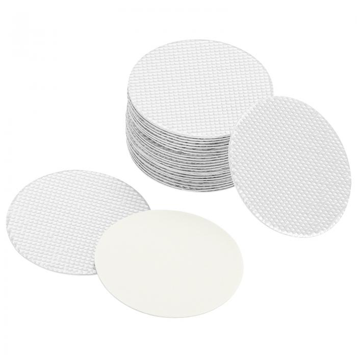 PATIKIL 30mm アルミホイルキャップライナー 100個 耐タンパー誘導ヒートシーラー シーリングライナー ..