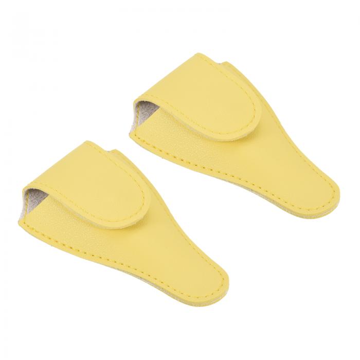 PATIKIL 115mm x 67mm 刺繍 はさみの鞘 2個 PUレザー 爪の甘皮はさみカバー 小さい 尖ったニッパー ハ..